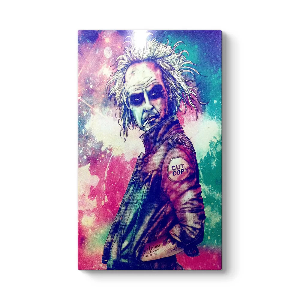 Albert Einstein Popart Tablosu - Model 35